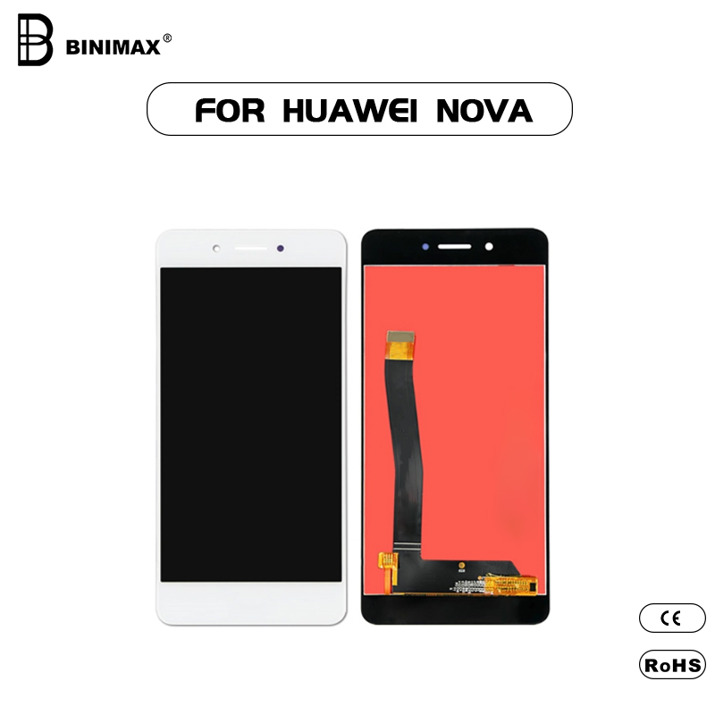 Mobile Phone LCDs screen Binimax replaceable display for HW nova