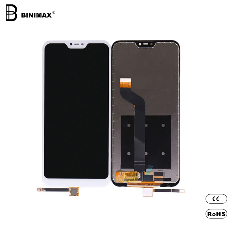 Mobile Phone TFT LCDs screen BINIMAX replaceable cellphone display for REDMI 6 pro