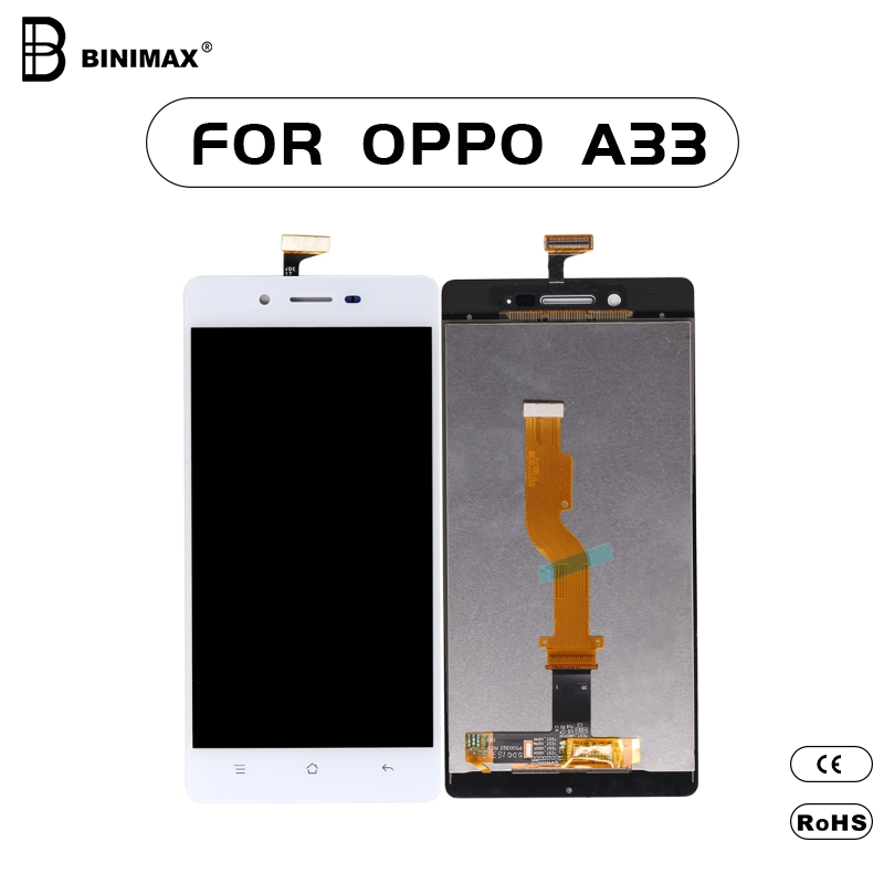 Mobile Phone LCDs screen BINIMAX replace display for OPPO A33 cellphone