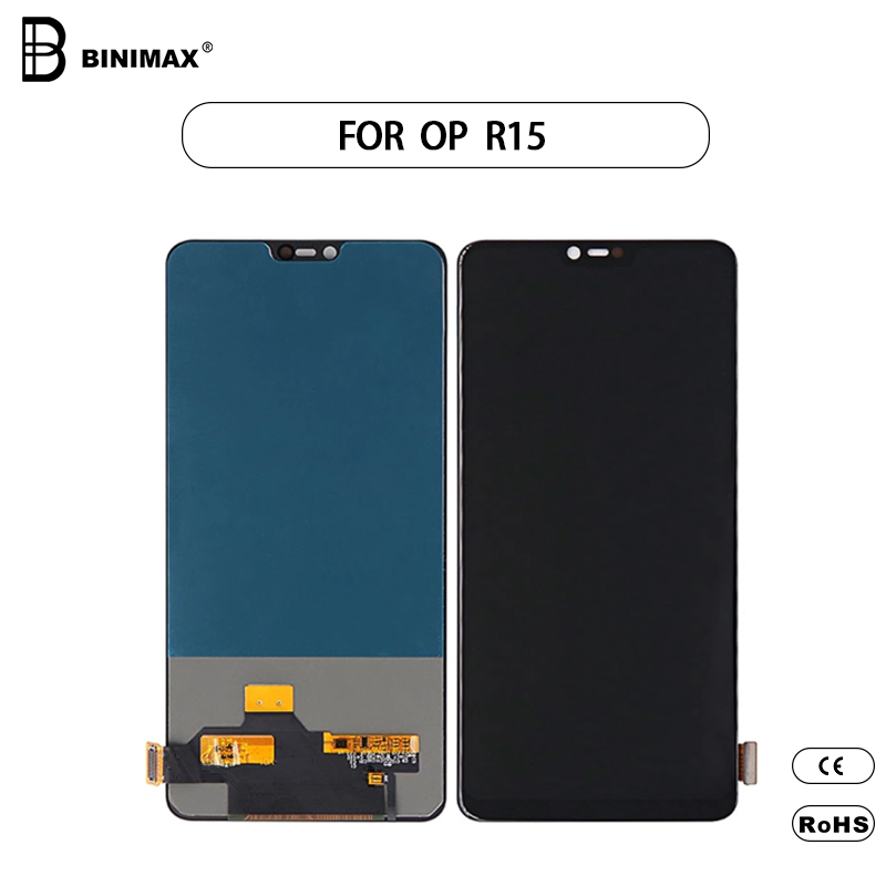 Mobile Phone TFT LCDs screen Assembly BINIMAX display for OPPO R15