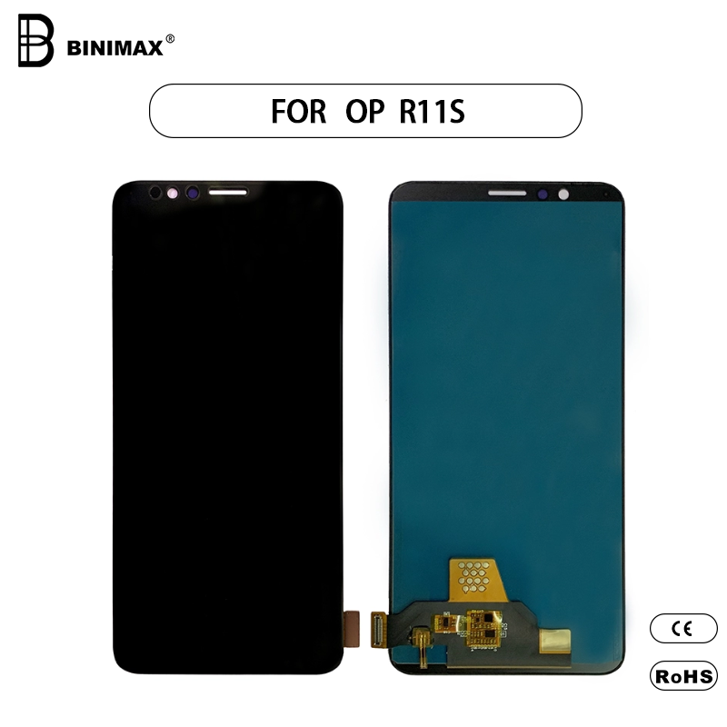 Mobile Phone TFT LCDs screen Assembly BINIMAX display for oppo R11S