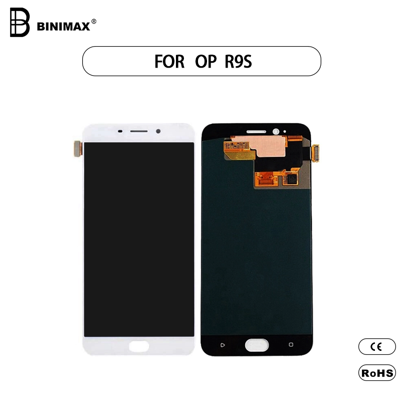 Mobile Phone TFT LCDs screen Assembly BINIMAX display for oppo R9S