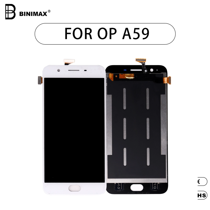Mobile Phone LCDs screen BINIMAX replace display for oppo a59 cellphone