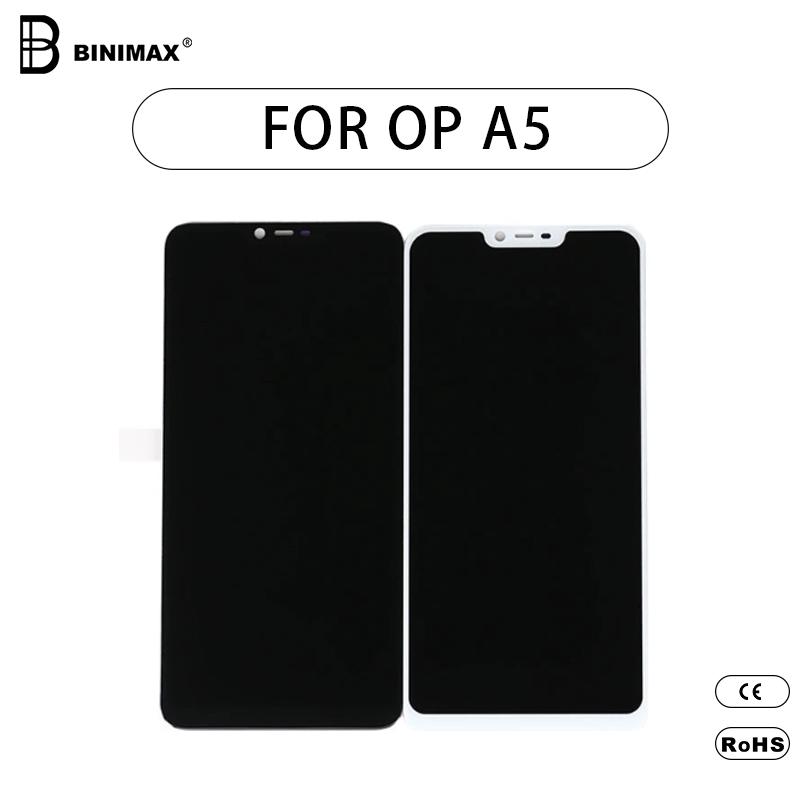Mobile Phone LCDs screen BINIMAX replace display for OPPO A5 cellphone