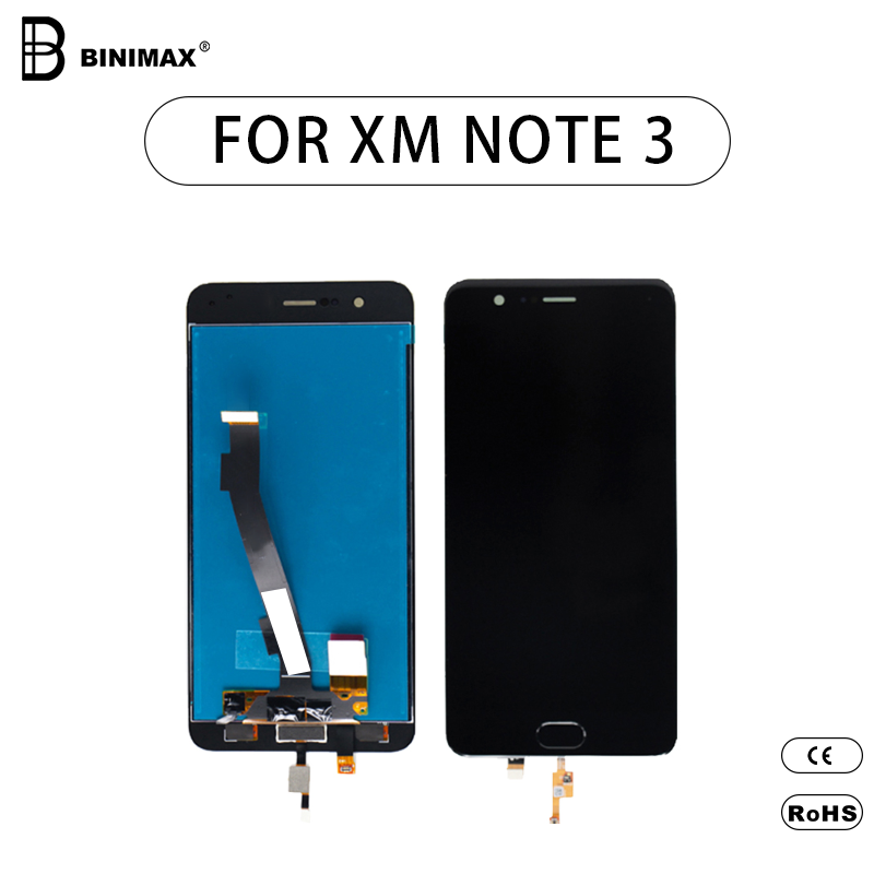 Mobile Phone LCDs screen BINIMAX replace display for MI NOTE3 cellphone