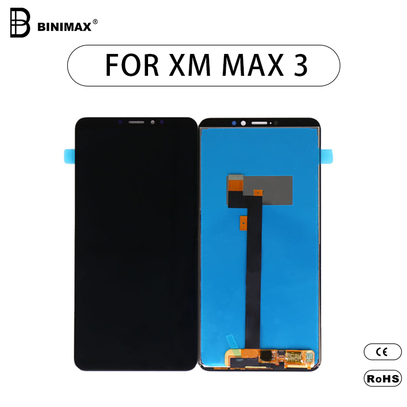 Mobile Phone LCDs screen BINIMAX replace cellphone display for xiaomi max3