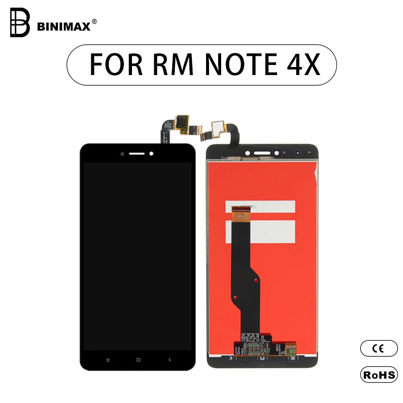 Mobile Phone LCDs screen BINIMAX replaceable cellphone display for Redmi NOTE 4X