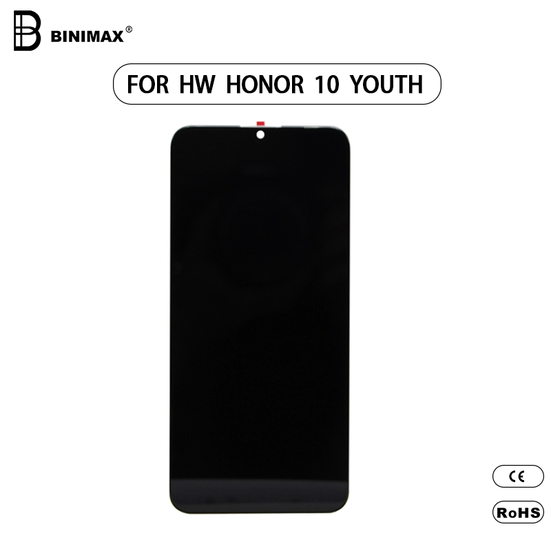 BINIMAX Mobile Phone TFT LCDs screen Assembly display for HW honor 10 youth