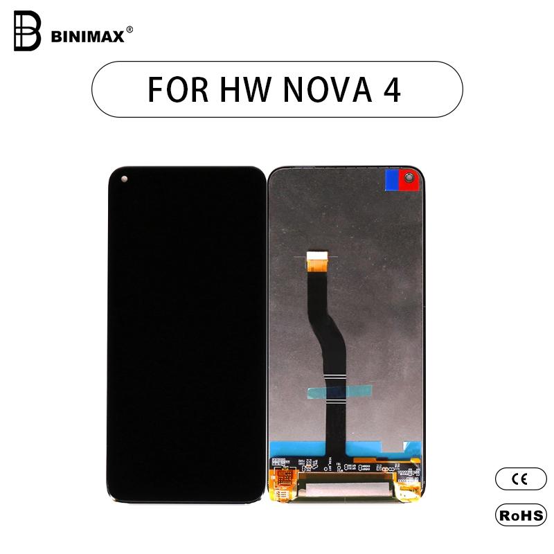 BINIMAX Mobile Phone TFT LCDs screen Assembly display for HW nova 4