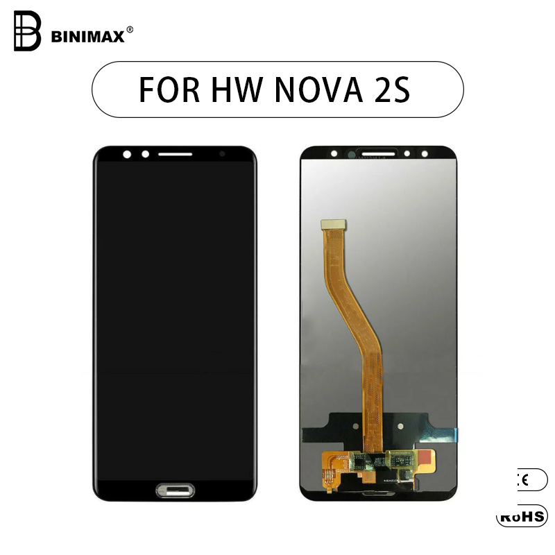 Mobile Phone LCDs screen Binimax replace display for HW nova 2s